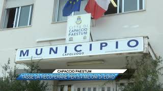 ✅ CAPACCIO PAESTUM TASSE DA RECUPERARE PER 54 MILIONI DI EURO SUD TV 114 [upl. by Dnomder624]