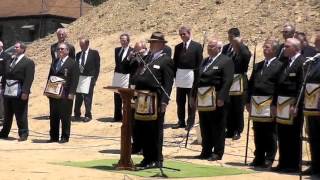 East Fairmont Middle School Masons Cornerstone Ceremony [upl. by Temhem639]