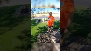 Guy gets angry at dirt bike kid and then ends up being really cool 😎 minty150dy [upl. by Curnin]