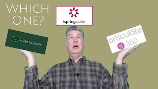 Captivate VS Storyline VS iSpring Suite Which is Best [upl. by Keese]