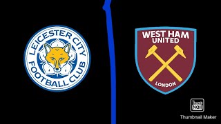 Leicester vs West ham reaction 😪😡 [upl. by Yrot884]