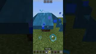 Fling water 💦 in Minecraft 🤯minecraft gaming viralvideo shortvideo shorts youtubeshorts [upl. by Zeitler]