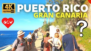 PUERTO RICO to AMADORES Walk Gran Canaria 🔴 Bahia Blanca Apartments to Amadores Beach [upl. by Audre]