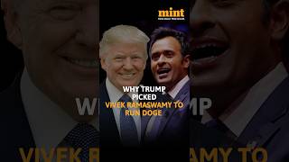 This Is Why donaldtrump Picked vivekramaswamy To Run DOGE With elonmusk [upl. by Urbanus]