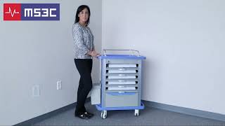 MS3C200MBS Compact ABS Medication Cart [upl. by Cedar]