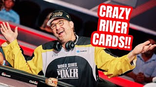 2022 Best Poker Hands Compilation Crazy River Cards [upl. by Solram]