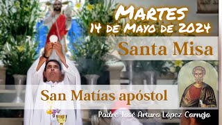 ✅ MISA DE HOY martes 14 de Mayo 2024  Padre Arturo Cornejo [upl. by Laurette897]