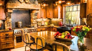 100 Modern Rustic Kitchen Design Ideas [upl. by Einberger]