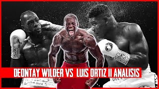 Deontay Wilder vs Luis Ortiz II ANÁLISIS [upl. by Isolde595]