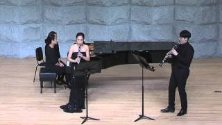 FKrommer  Concerto in Eb Op91 for 2 Clarinets and Piano [upl. by Hartman]