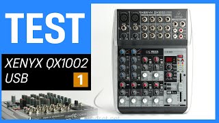 Behringer XENYX QX1002 USB im Test  Teil 1 Unboxing Vorstellung Fazit [upl. by Felita]