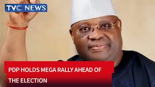 VIDEO All Set for PDP Mega Rally in Osun State Ahead Governorship Election [upl. by Orin]