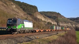 Abwechslungsreicher Zugverkehr in Karlstadt Main [upl. by Ioyal]