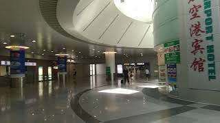 Shanghai Pudong Airport Maglev Station to Terminal2 [upl. by Aneelahs]