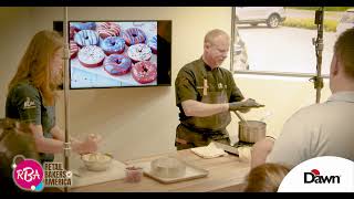 Strawberry Mousseline Demo  Chef Raymond Blanchard [upl. by Baxie]