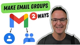 How to Make a Group Email in Gmail  Two Methods [upl. by Fife]