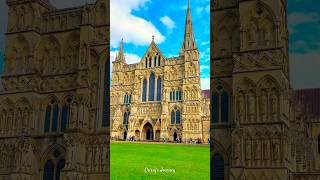 Salisbury Cathedral ⛪️P2 shorts beautiful nature love travel explore shortsfeed life family [upl. by Anahsirk]