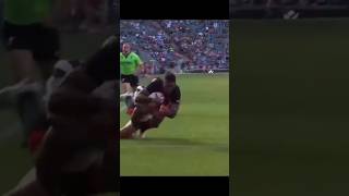 Epeli Momo Try Vs Barbarians fiji fijirugby rugby shorts short shortvideo shortsvideo [upl. by Aihsenad657]