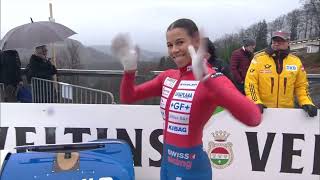 IBSF 2 woman bobsleigh Heat 1 Winterberg 20222023 Worldcup 4 [upl. by Brigham622]