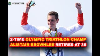 2TIME OLYMPIC TRIATHLON CHAMP ALISTAIR BROWNLEE RETIRES AT 36  Goonj Sports [upl. by Aisak]