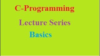 C programming Basics [upl. by Maurer]