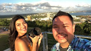 Live Pentax 645 150mm 28 lens with Guam Model Cheyenne Santos [upl. by Vincenty]