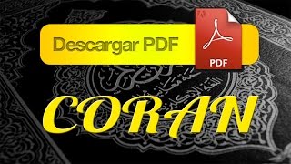 Descargar CORAN Español  Árabe con Comentarios en PDF [upl. by Sibeal]