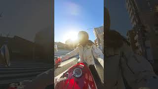 天気が良いとバイクを乗りたくなるよね☀️ いい天気でツーリング、気持ちいい🤭 [upl. by Mendes482]