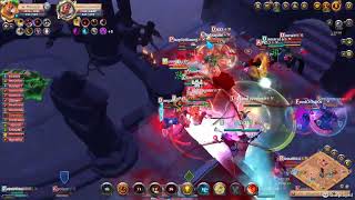 CHRONOS VS EARN TO WIN infernal scythe Caller POV🔥  Castle Fight Albion 🏰 [upl. by Leahcim]