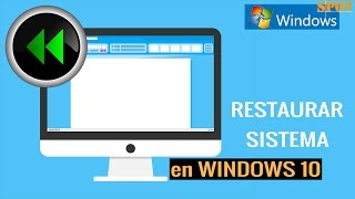 Restaurar sistema en Windows 10 [upl. by Cogswell]