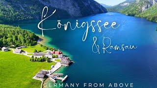 Berchtesgaden From Above MUST SEE Views  KÖNIGSSEE King of the Seas  Ramsau Kirche  Cinematic 4K [upl. by Garlinda]