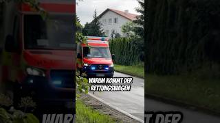 🚑 Wann kommt der Rettungswagen❓ feuerwehr rettungsdienst rettungswagen [upl. by Sucramej]