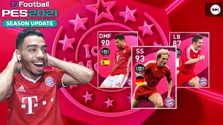 BAYERN MÜNCHEN  ICONIC MOMENT PACK OPENING 🔥 RICH MAN TO GLORY 🔥PES 2021 MOBILE [upl. by Ellery]