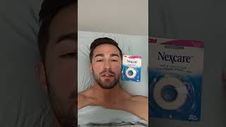 The best mouth tape for sleep  Nexcare 751CA [upl. by Yttak]