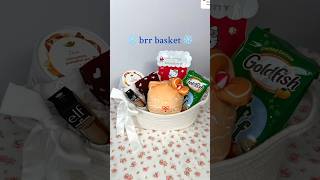 making a burr basket ❄️🧺 giftideas giftguide christmasgift [upl. by Silloc]