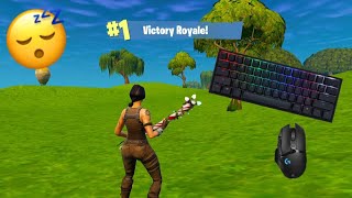 OG Fortnite Gameplay  ASMR Relaxing Keyboard Sounds 🤩 [upl. by Hulton]