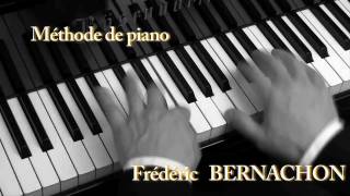 cours de piano en ligne  1 leçon débutant  méthode Bernachon [upl. by Hodgkinson956]