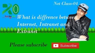 What are difference between Internet Intranet and Extranet Net class no04 [upl. by Norbert813]