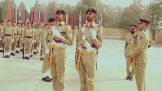 pak army parade in kakool army training center [upl. by Judah]