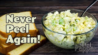 Easy Egg Salad  No Peeling the Eggs [upl. by Anidan983]