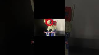 Messing With OptimusStop Motionstopmotion transformers funny cool optimusprime fypシ゚ [upl. by Adora]