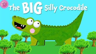 Little StarThe BIG Silly Crocodile Animated Crocodile Story For Kids [upl. by Arretak]