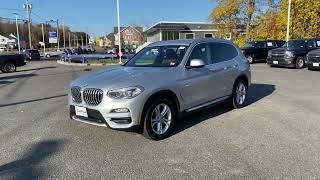 Carfive  Silver 2018 Gasoline BMW X3 xDrive30i AWD SUV [upl. by Dine]