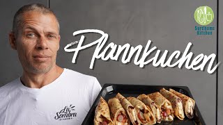 Pfannkuchen Rezept  vegan einfach und schnell [upl. by Ringsmuth]