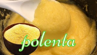 THE EASIEST WAY TO MAKE POLENTA l POLENTA RECIPE [upl. by Salamone]