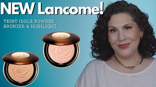 NEW Lancome Teint Idole Powder Bronzer and Highlight  Lightest Shades [upl. by Airod]