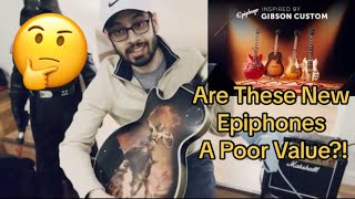 REAL TALK Overpriced New Epiphone Guitars [upl. by Hama]