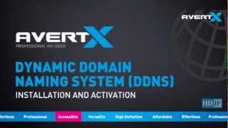 AvertX DDNS Setup Instructions [upl. by Valeria]