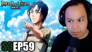 Attack on Titan 3x22💥Al otro lado de las murallas💥REACCIÓN [upl. by Elehcin633]