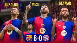 FIFA23  RONALDO MESSI NEYMAR  Barcelona vs Bayern München  UEFA Champions League Final [upl. by Ching]